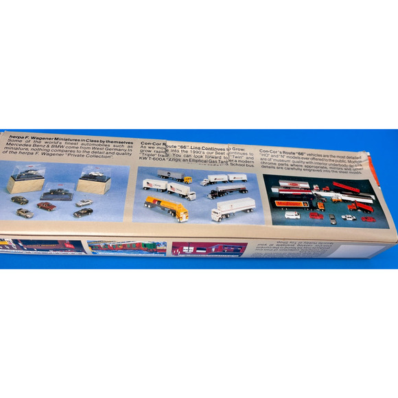 NOS w/box 1/87 HO Die cast Con-Cor U.S. ARMY Bus w/Original Box Route 66 - Picture 4 of 11